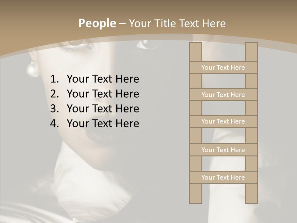 Glamour Glamorous Retro PowerPoint Template