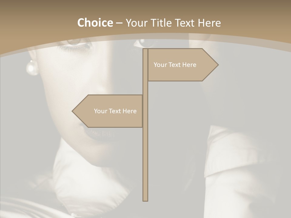 Glamour Glamorous Retro PowerPoint Template