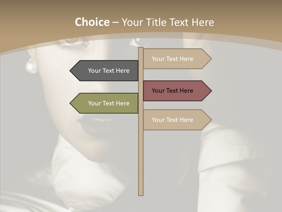 Glamour Glamorous Retro PowerPoint Template