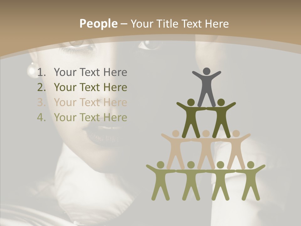 Glamour Glamorous Retro PowerPoint Template