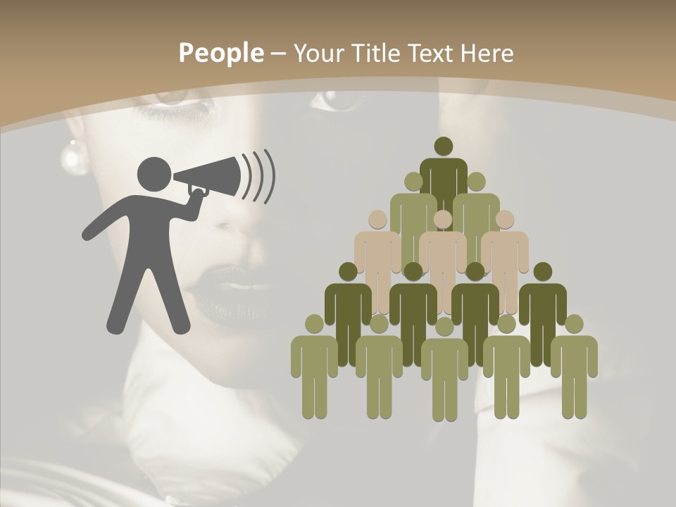 Glamour Glamorous Retro PowerPoint Template