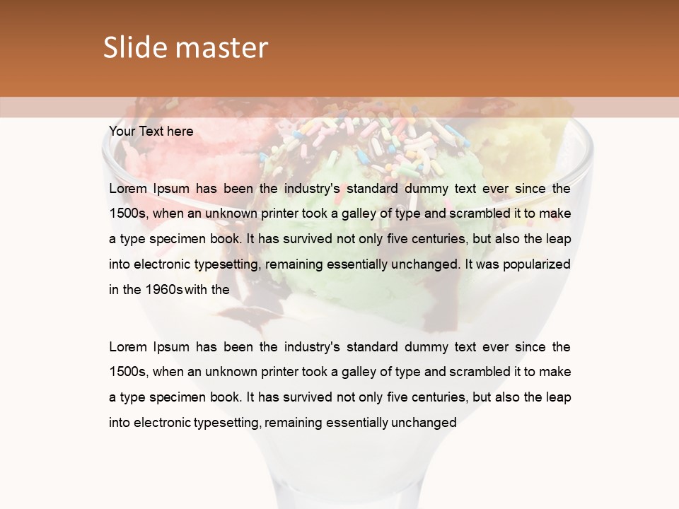 Fresh Diet Wafer PowerPoint Template