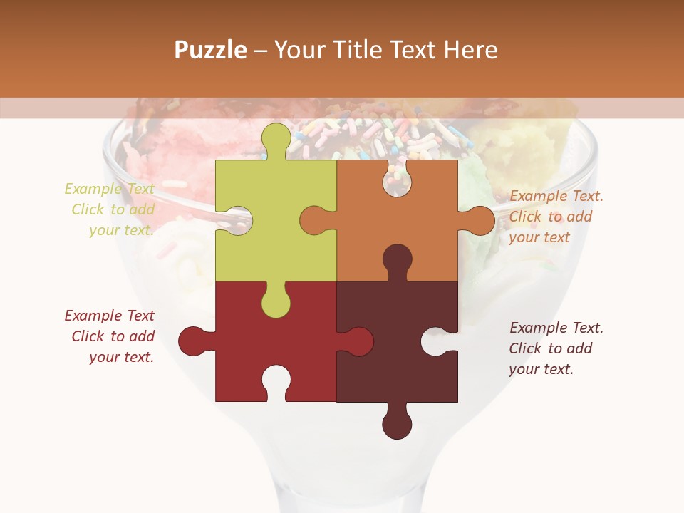 Fresh Diet Wafer PowerPoint Template