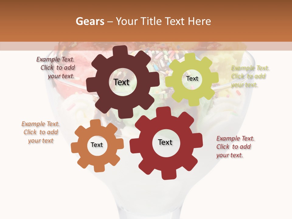 Fresh Diet Wafer PowerPoint Template