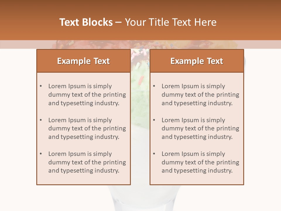 Fresh Diet Wafer PowerPoint Template
