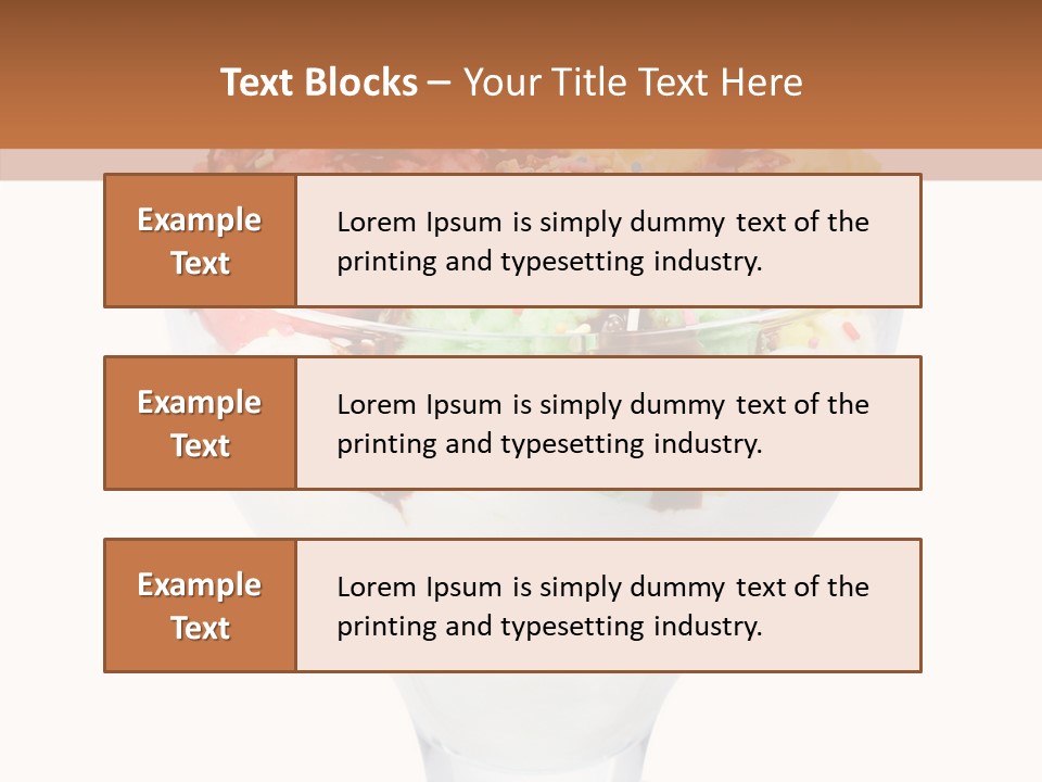 Fresh Diet Wafer PowerPoint Template