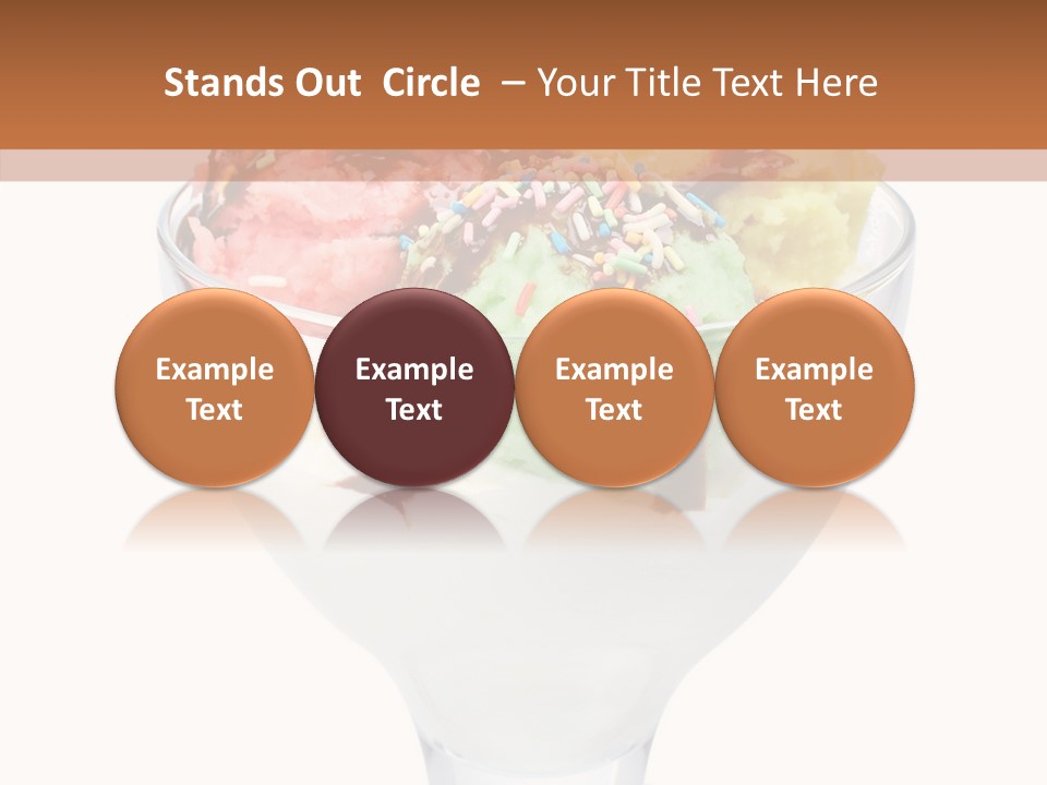 Fresh Diet Wafer PowerPoint Template