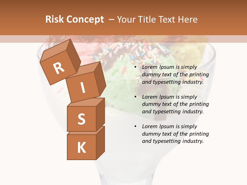 Fresh Diet Wafer PowerPoint Template