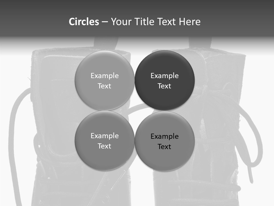 Clothing Horizontal Closeup PowerPoint Template