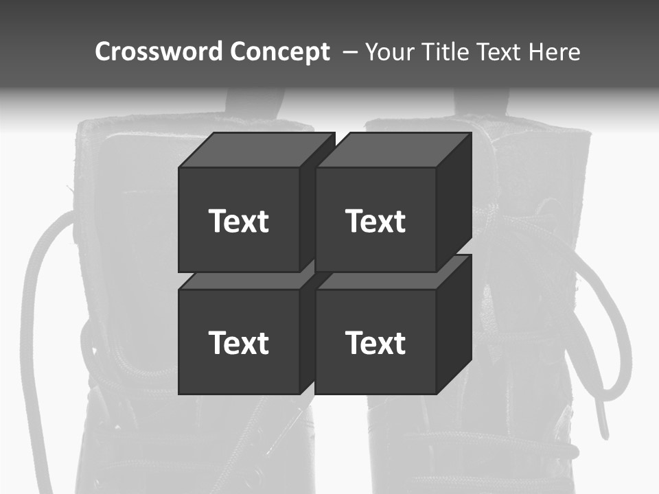 Clothing Horizontal Closeup PowerPoint Template
