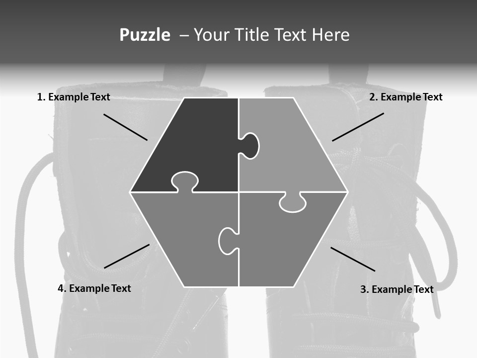 Clothing Horizontal Closeup PowerPoint Template