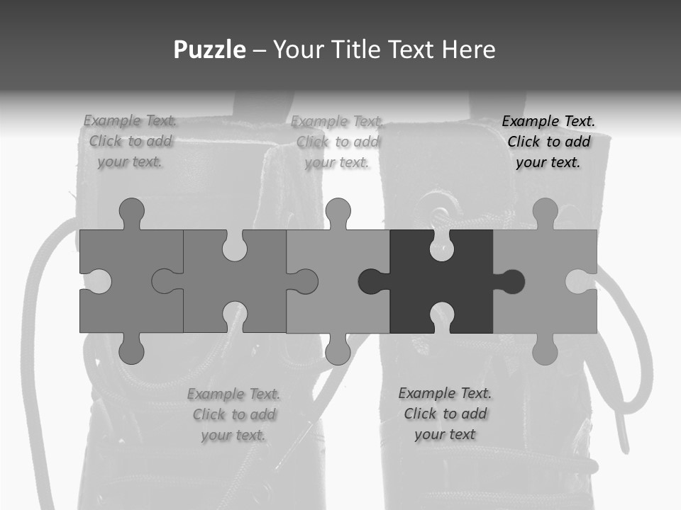 Clothing Horizontal Closeup PowerPoint Template