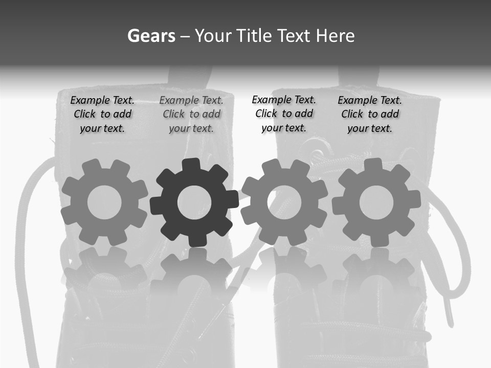 Clothing Horizontal Closeup PowerPoint Template