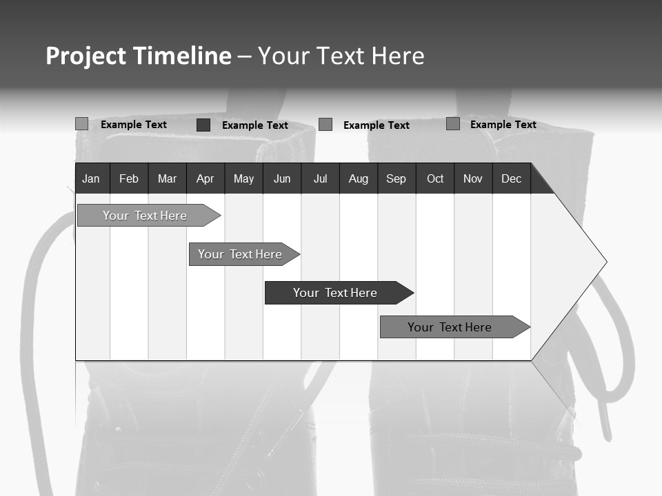 Clothing Horizontal Closeup PowerPoint Template