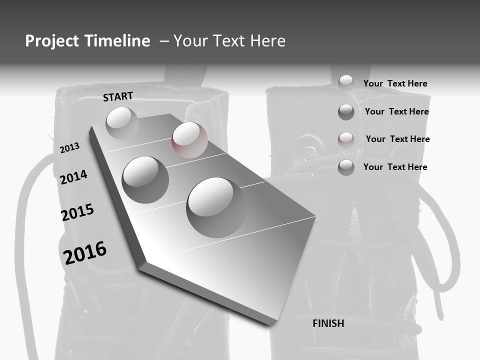 Clothing Horizontal Closeup PowerPoint Template