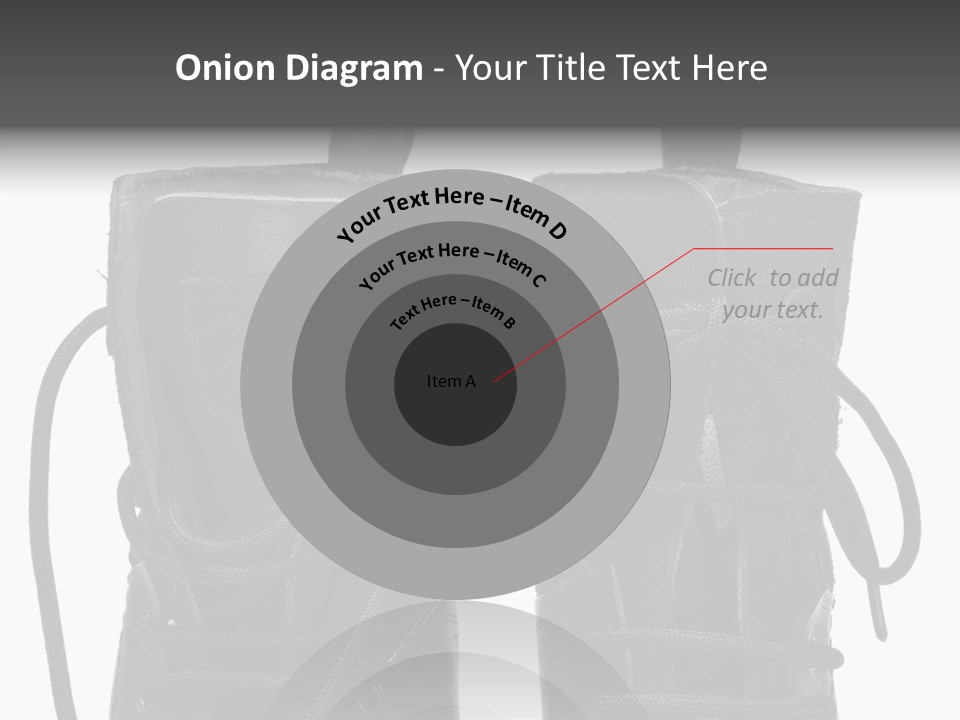 Clothing Horizontal Closeup PowerPoint Template