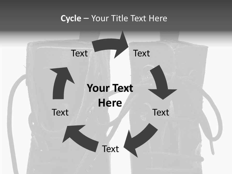 Clothing Horizontal Closeup PowerPoint Template