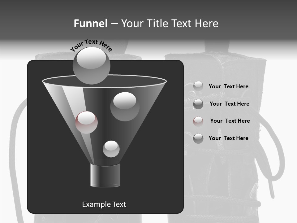 Clothing Horizontal Closeup PowerPoint Template