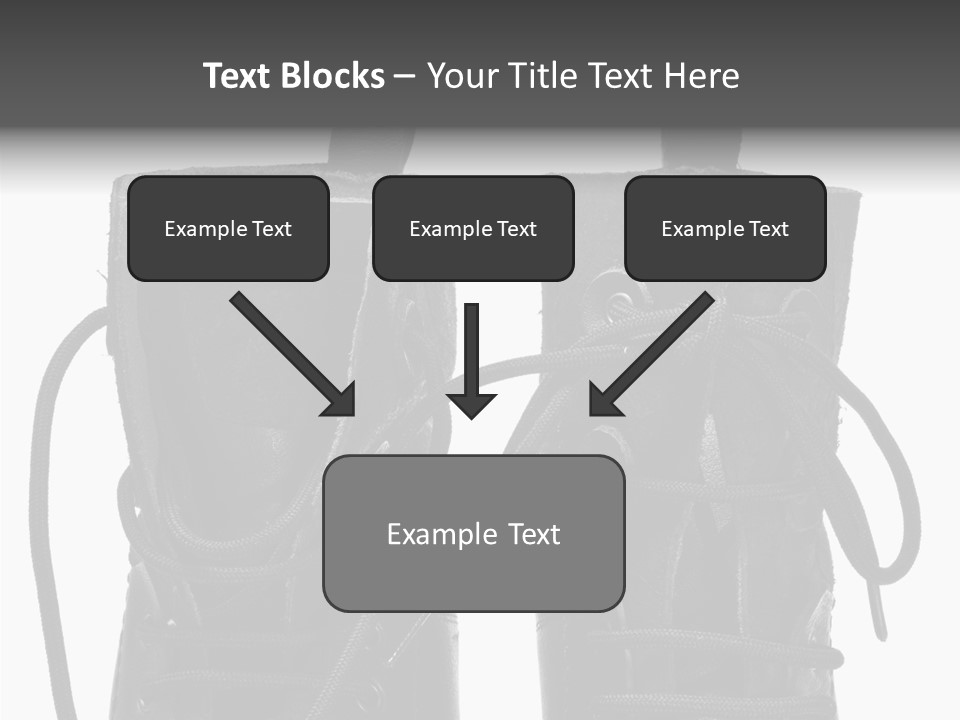 Clothing Horizontal Closeup PowerPoint Template