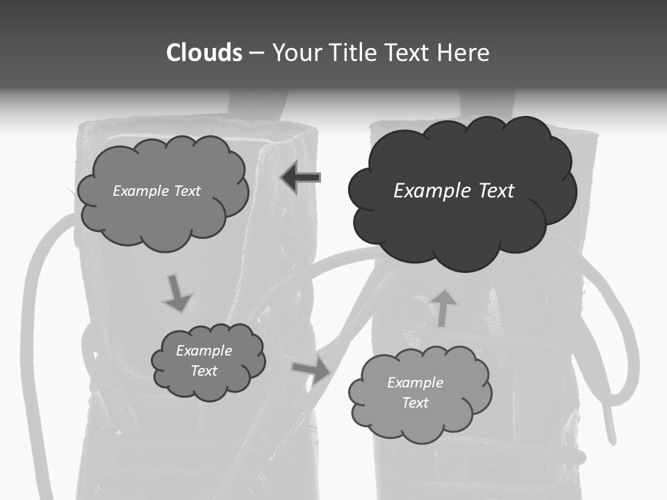 Clothing Horizontal Closeup PowerPoint Template