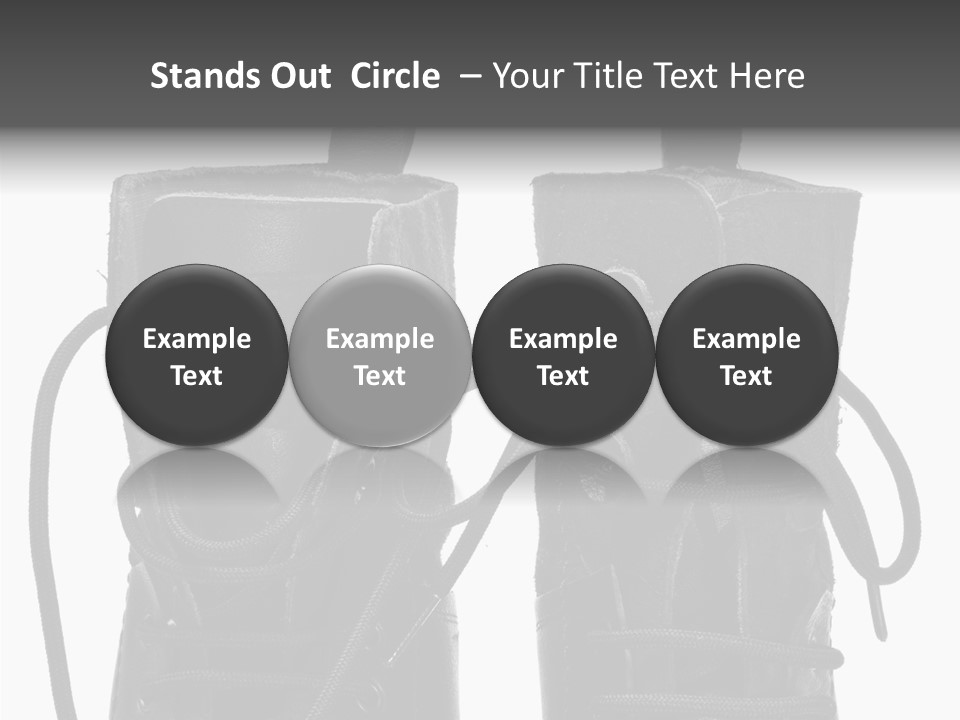 Clothing Horizontal Closeup PowerPoint Template