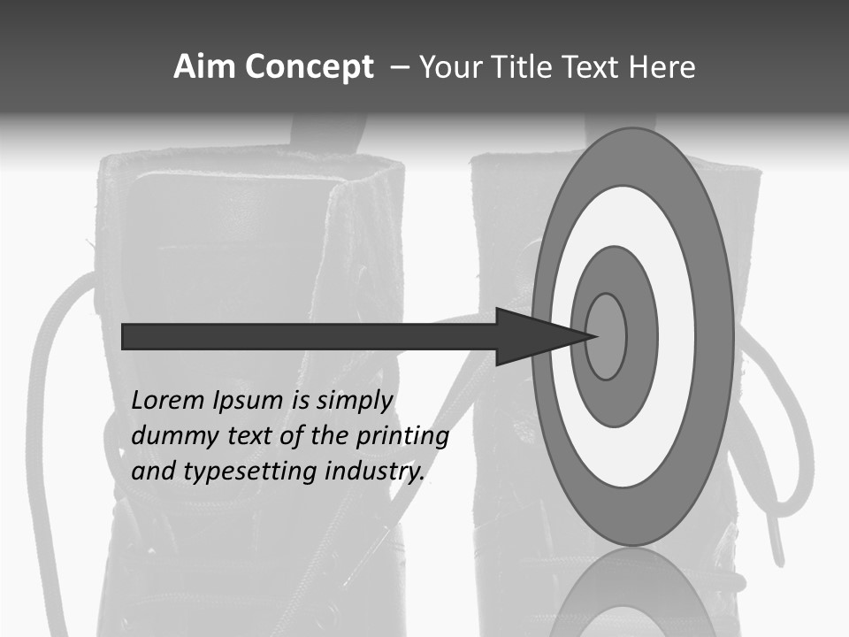 Clothing Horizontal Closeup PowerPoint Template