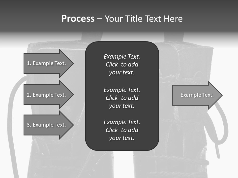 Clothing Horizontal Closeup PowerPoint Template