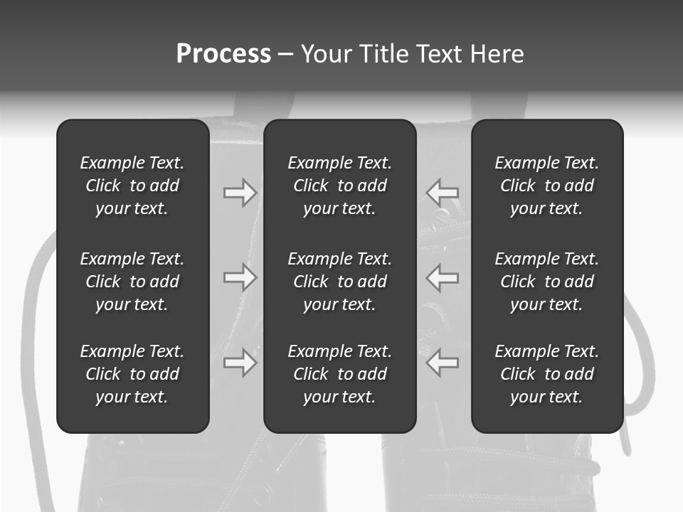 Clothing Horizontal Closeup PowerPoint Template