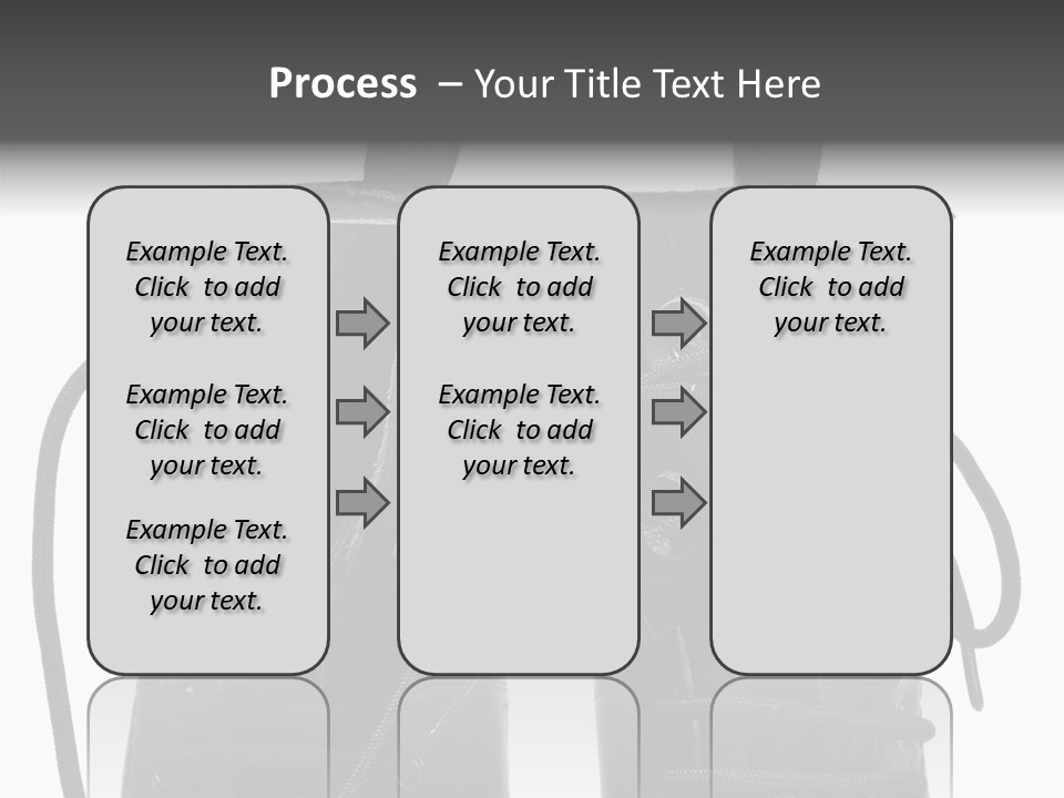 Clothing Horizontal Closeup PowerPoint Template