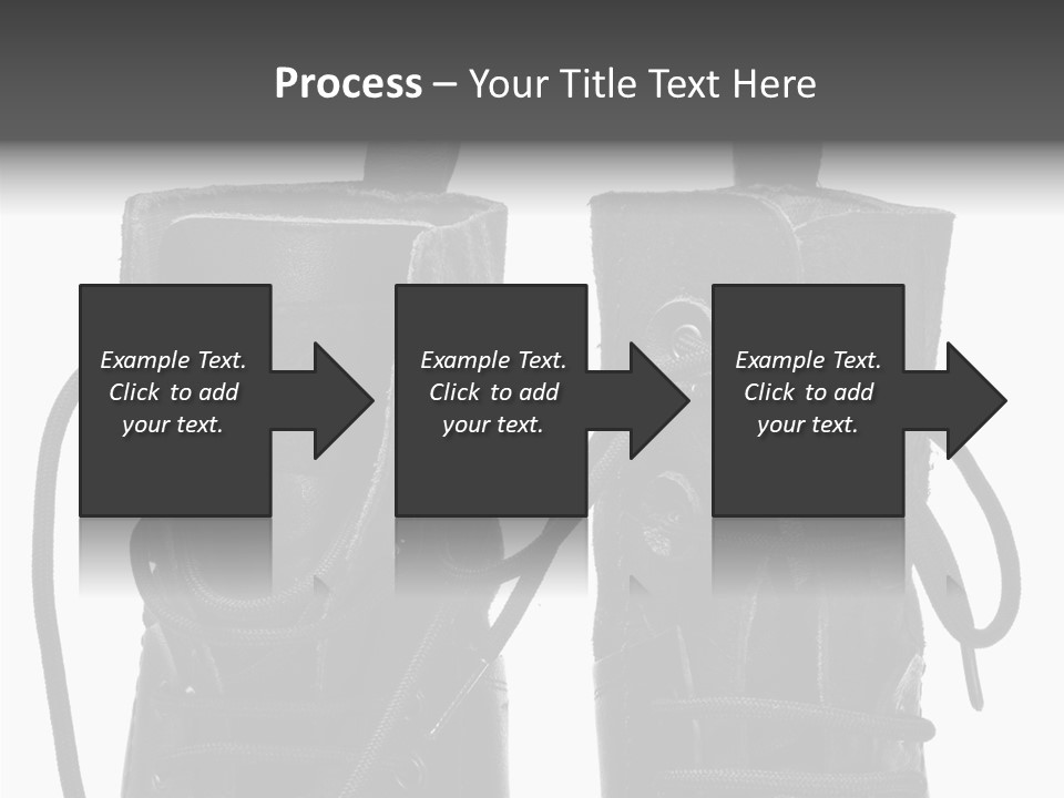 Clothing Horizontal Closeup PowerPoint Template
