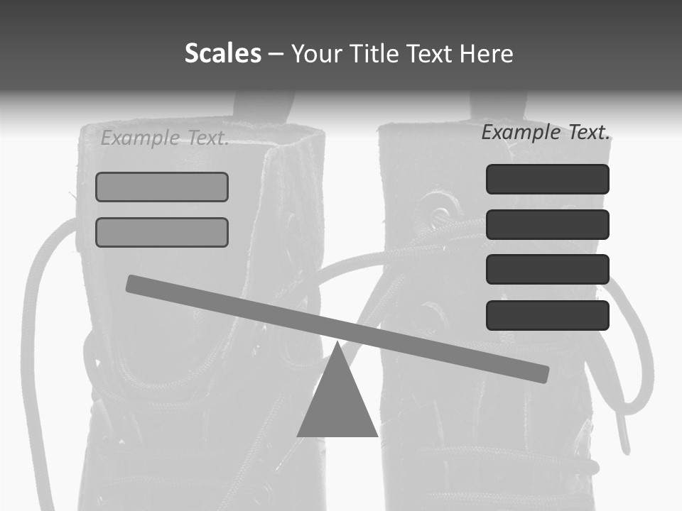 Clothing Horizontal Closeup PowerPoint Template