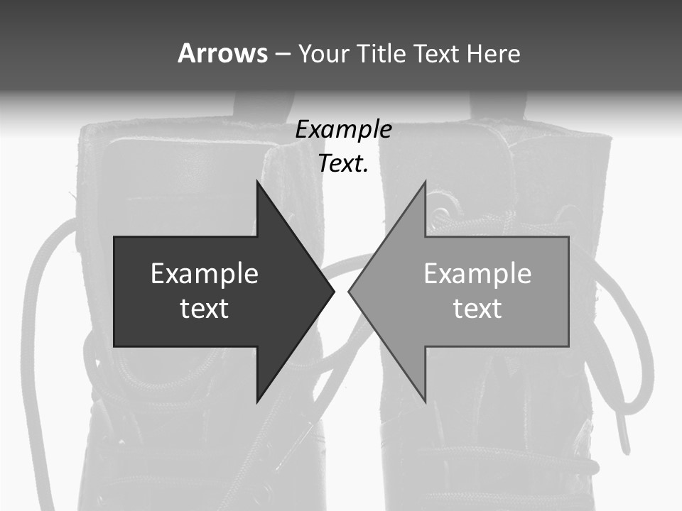 Clothing Horizontal Closeup PowerPoint Template