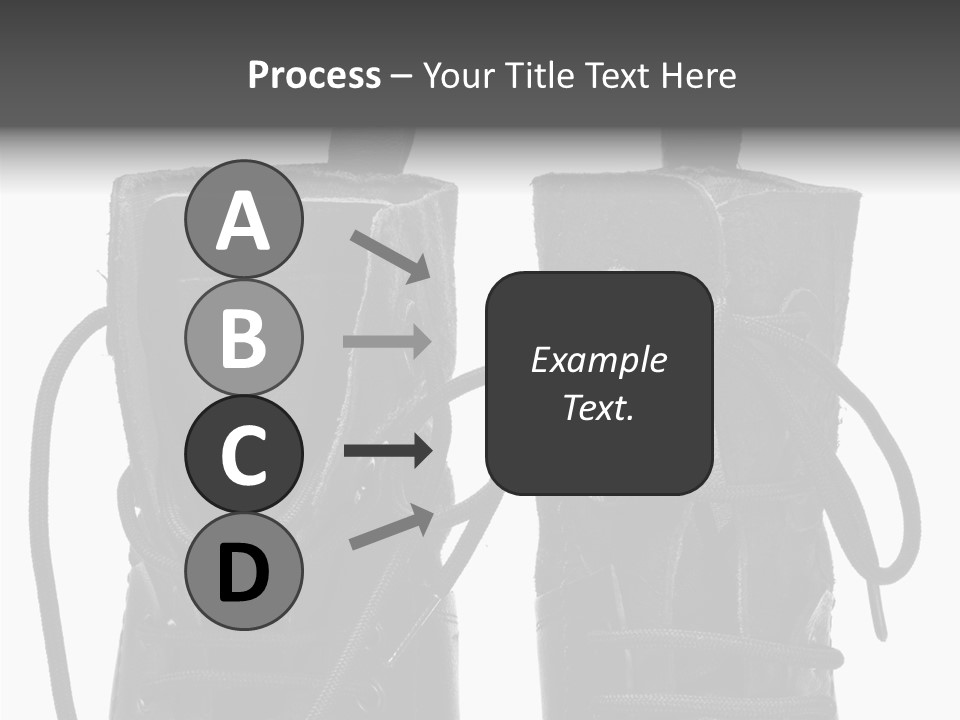 Clothing Horizontal Closeup PowerPoint Template