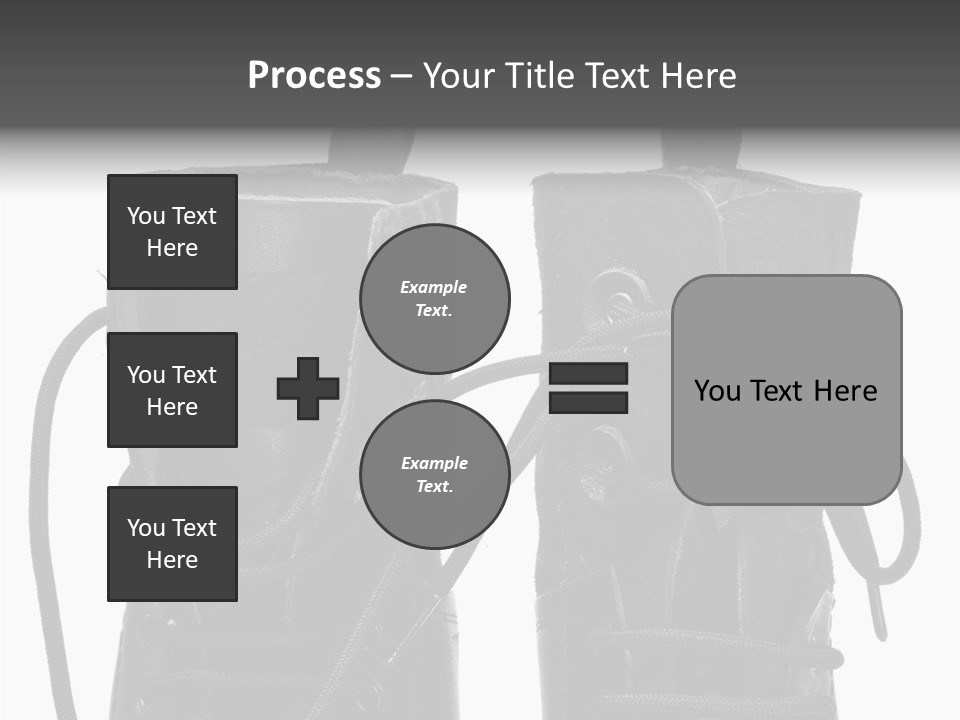 Clothing Horizontal Closeup PowerPoint Template