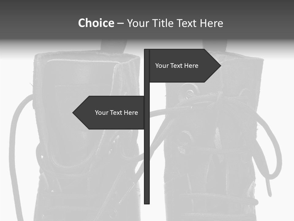 Clothing Horizontal Closeup PowerPoint Template