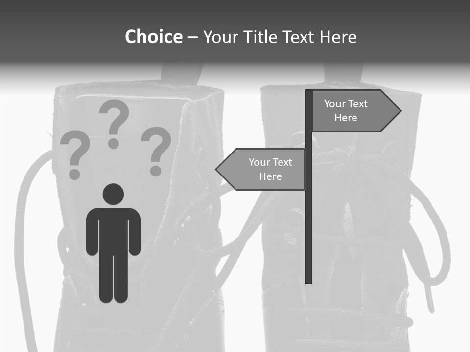 Clothing Horizontal Closeup PowerPoint Template