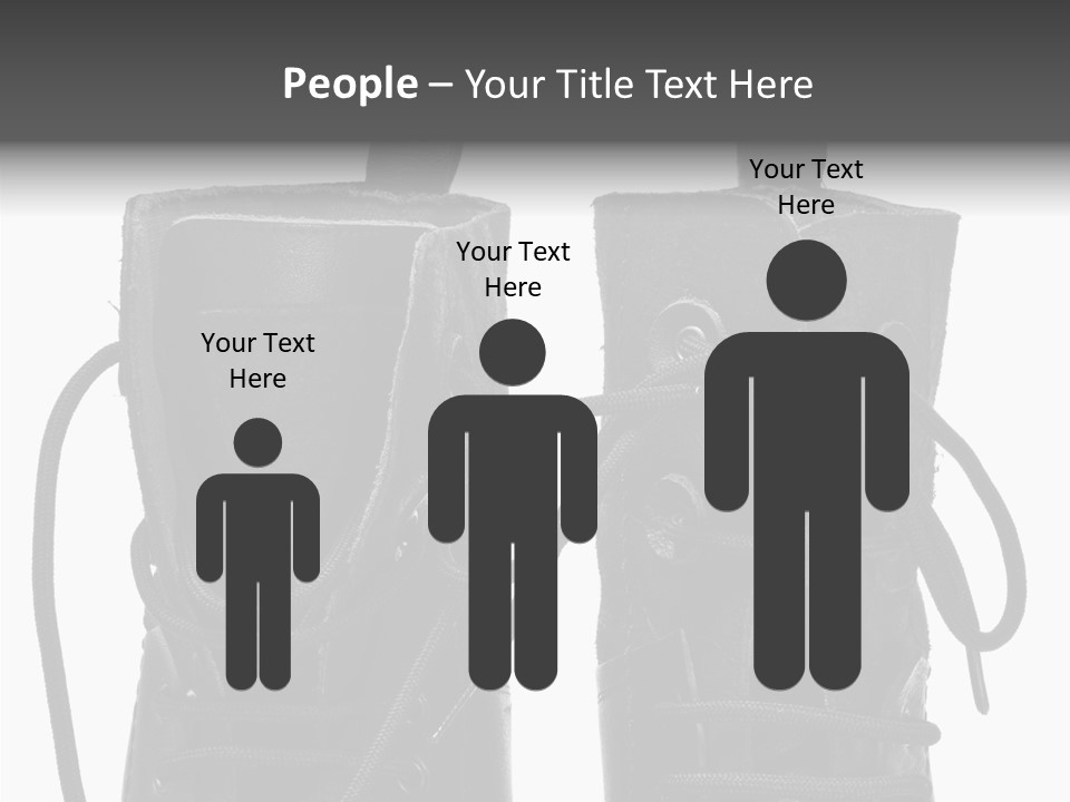 Clothing Horizontal Closeup PowerPoint Template