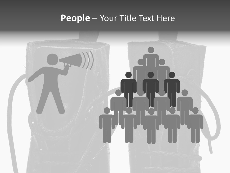 Clothing Horizontal Closeup PowerPoint Template