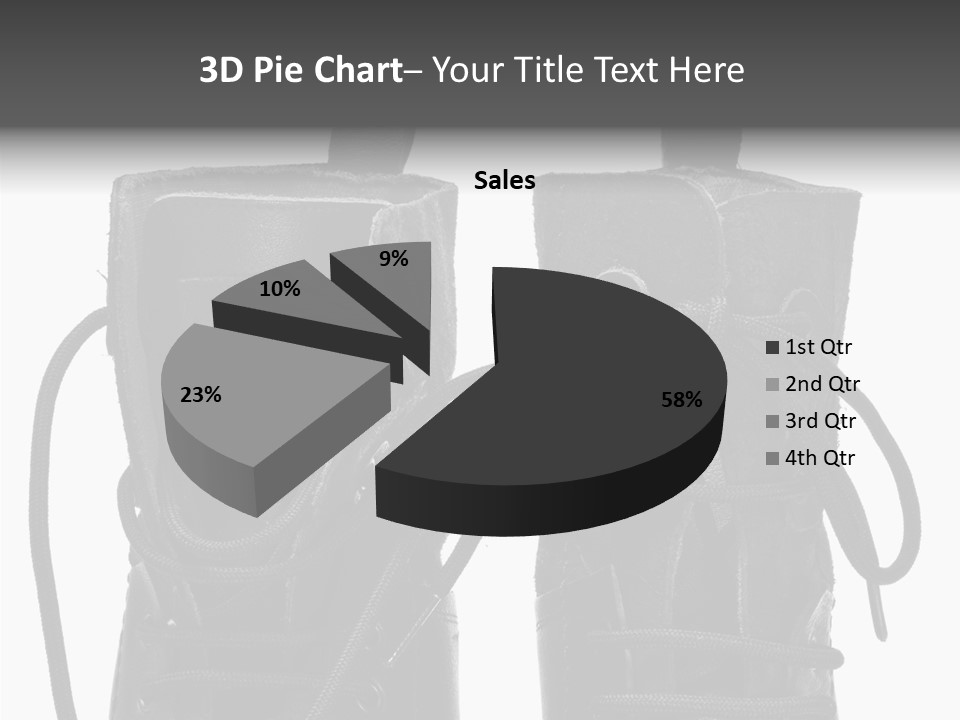 Clothing Horizontal Closeup PowerPoint Template