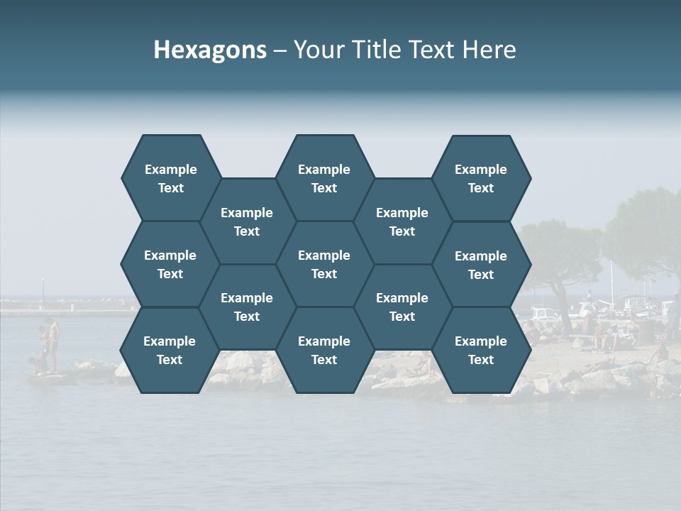 Sea Boat Vacation PowerPoint Template