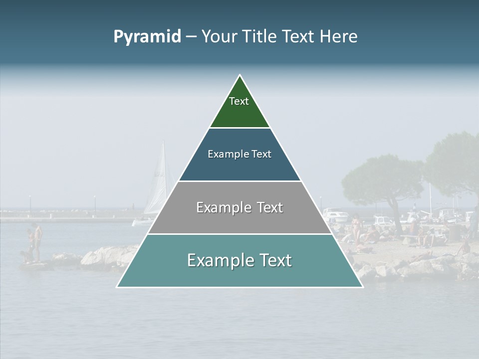 Sea Boat Vacation PowerPoint Template