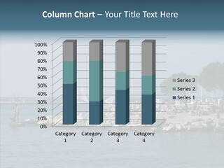 Sea Boat Vacation PowerPoint Template