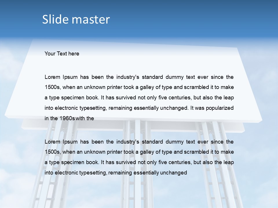 Trategy Corporate Board PowerPoint Template