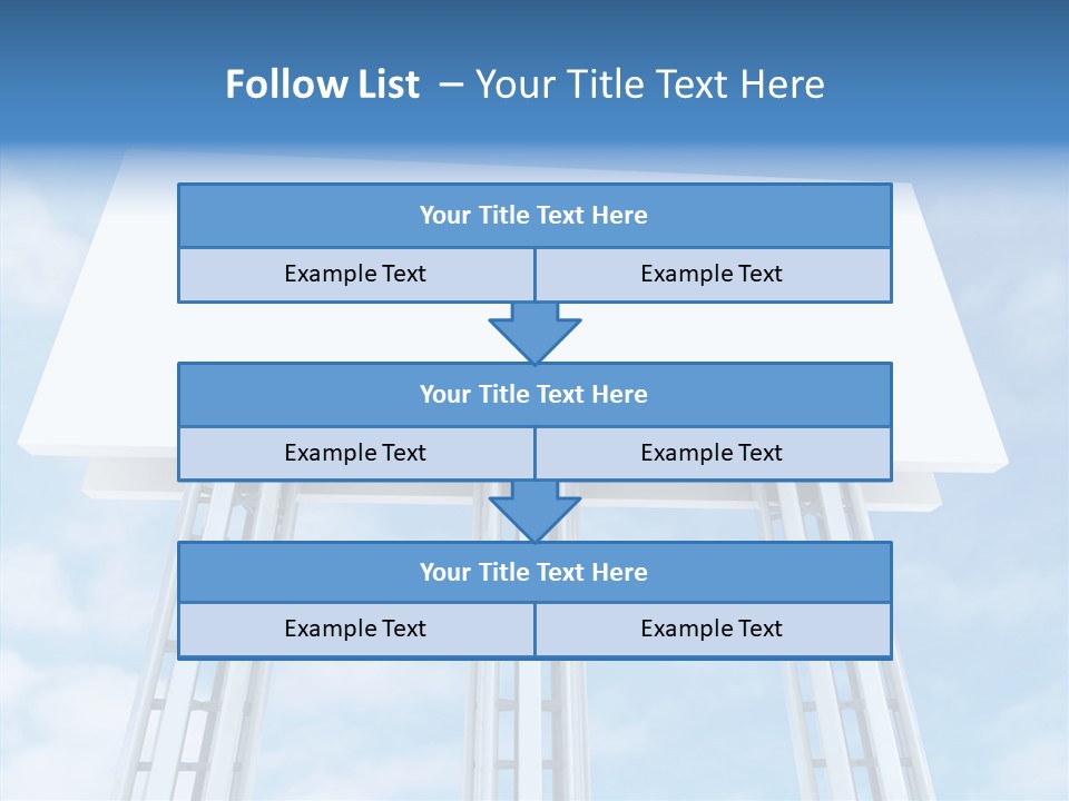 Trategy Corporate Board PowerPoint Template