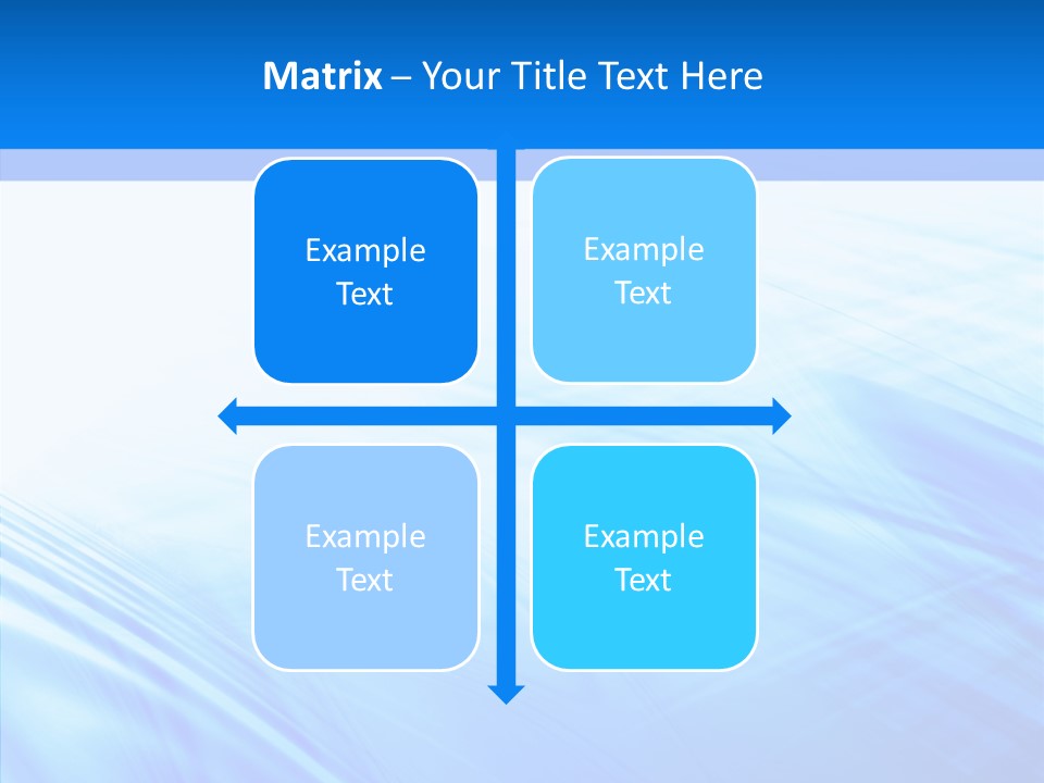 Stylish Blue Digital PowerPoint Template