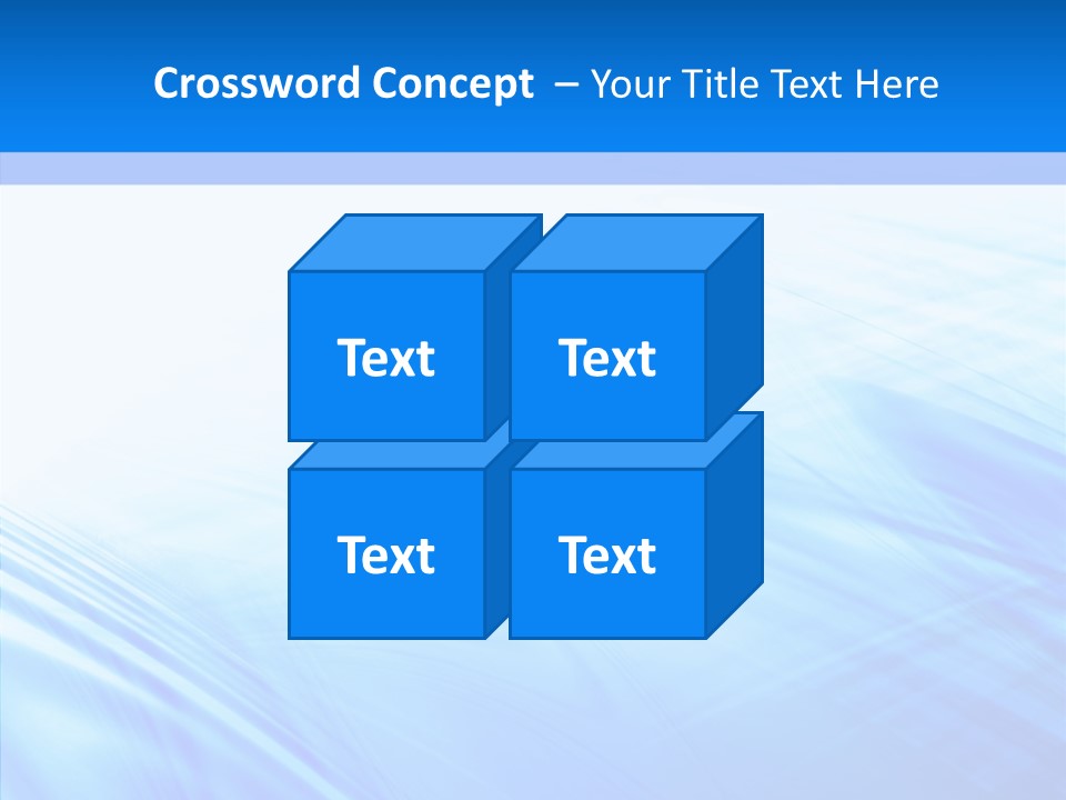 Stylish Blue Digital PowerPoint Template