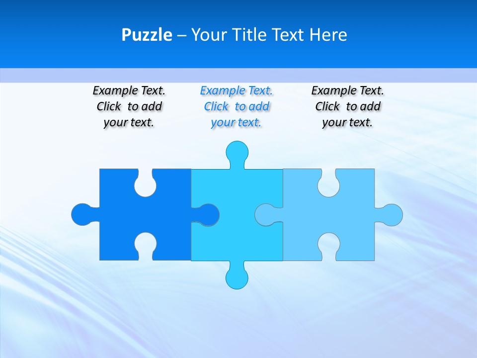 Stylish Blue Digital PowerPoint Template