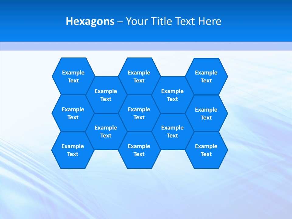 Stylish Blue Digital PowerPoint Template