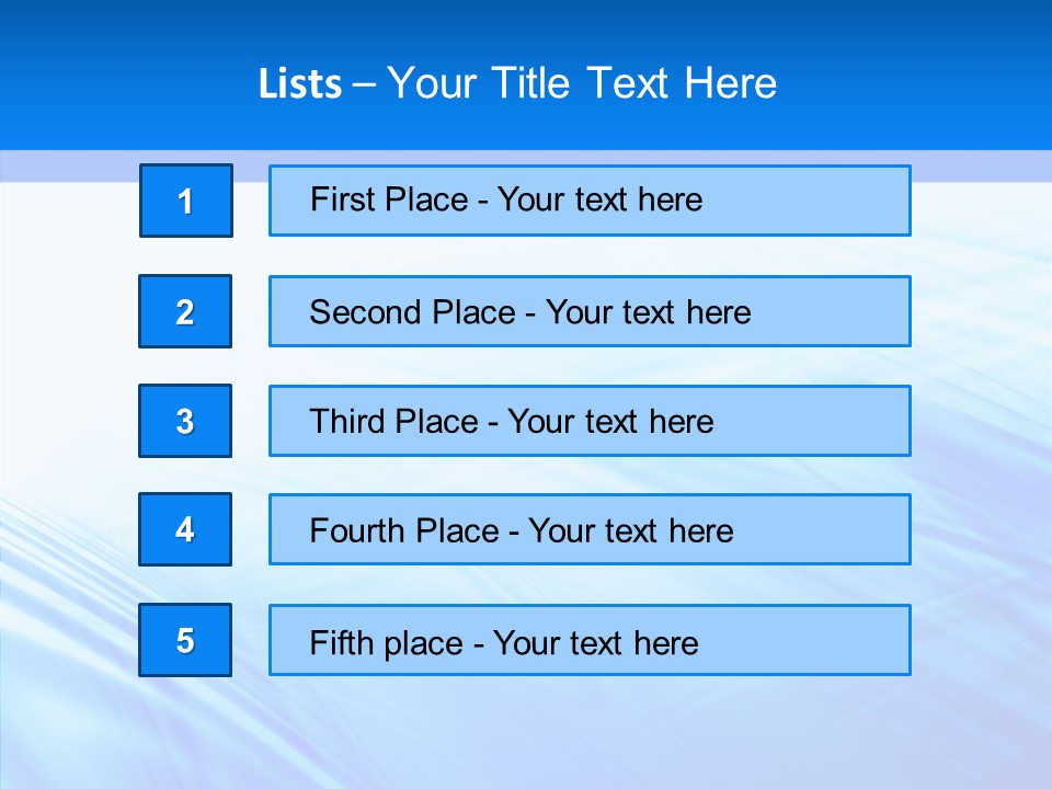 Stylish Blue Digital PowerPoint Template