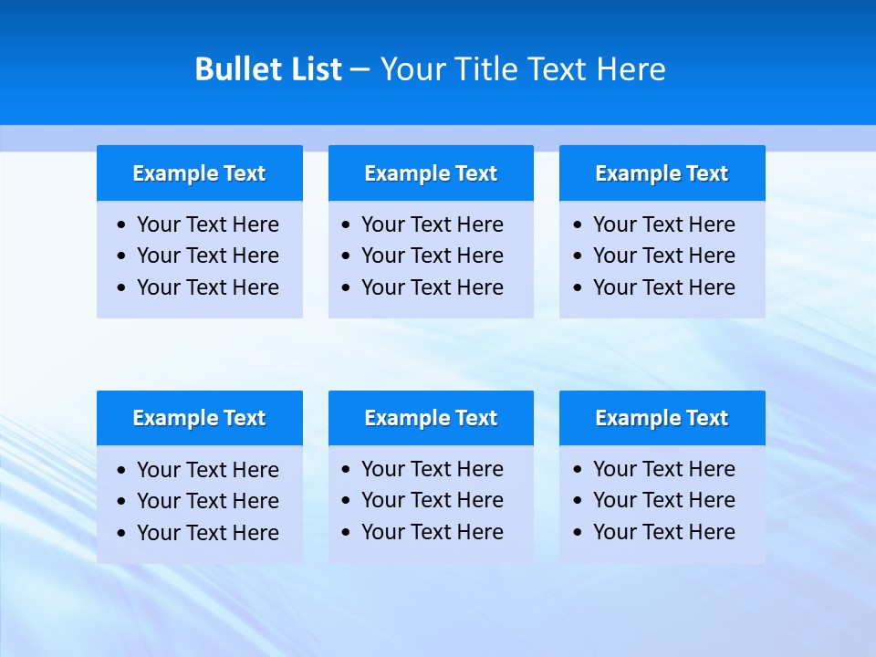 Stylish Blue Digital PowerPoint Template